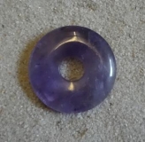 Amethyst hell Donut 30 mm